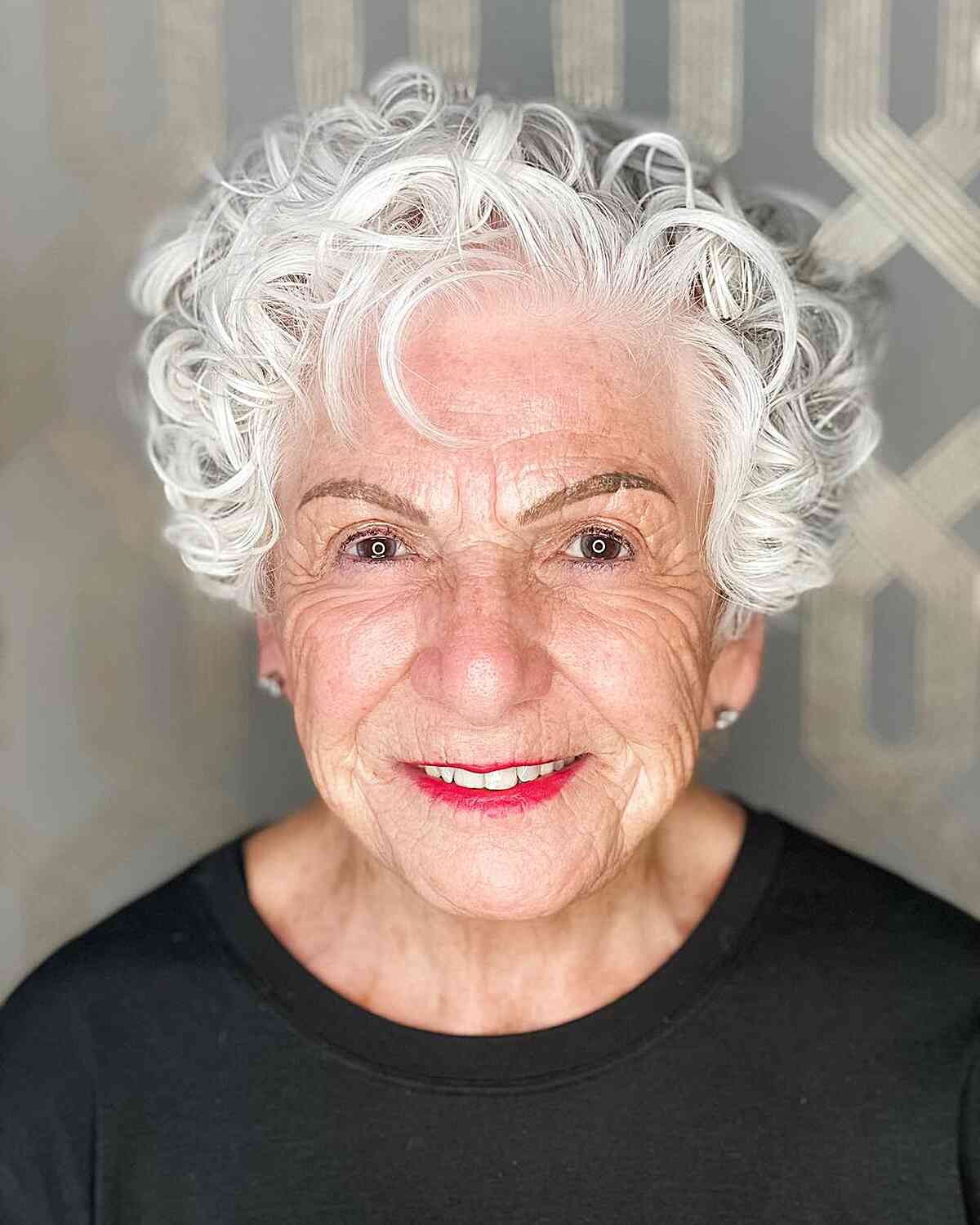 31 Stylish Short, Curly Hairstyles for Older Women