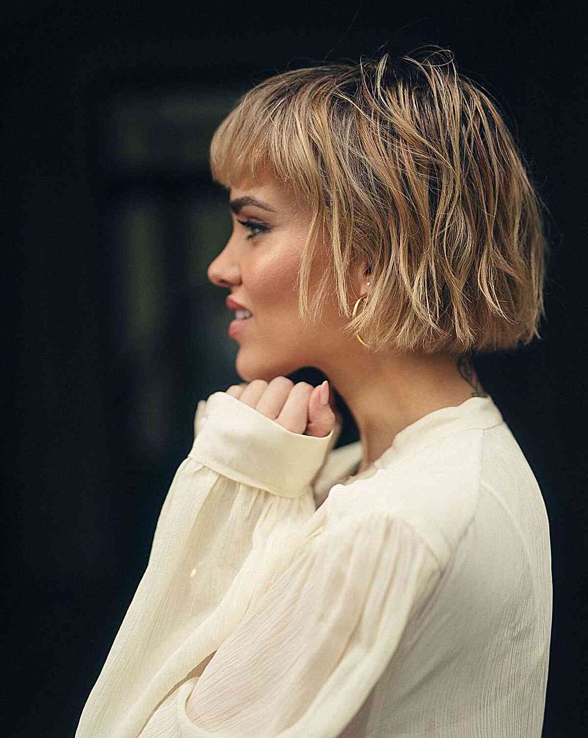 45 Cutest Above-The-Shoulder Haircuts for A Perfect In-Between Length
