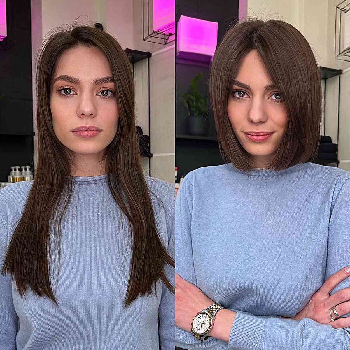 45 Cutest Above-The-Shoulder Haircuts for A Perfect In-Between Length