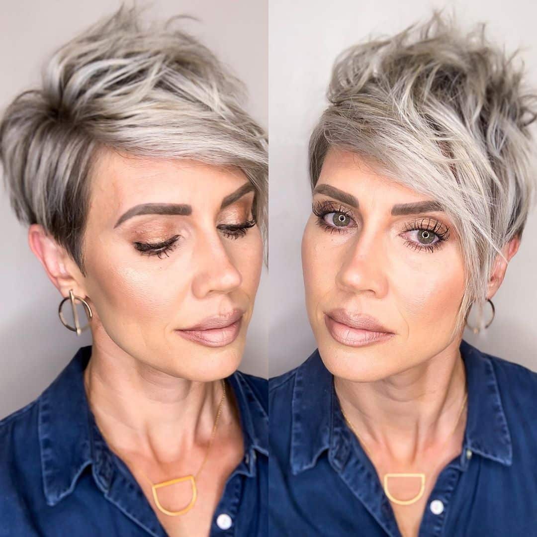 64 Sexiest Short Hairstyles for Women Over 40 in 2025