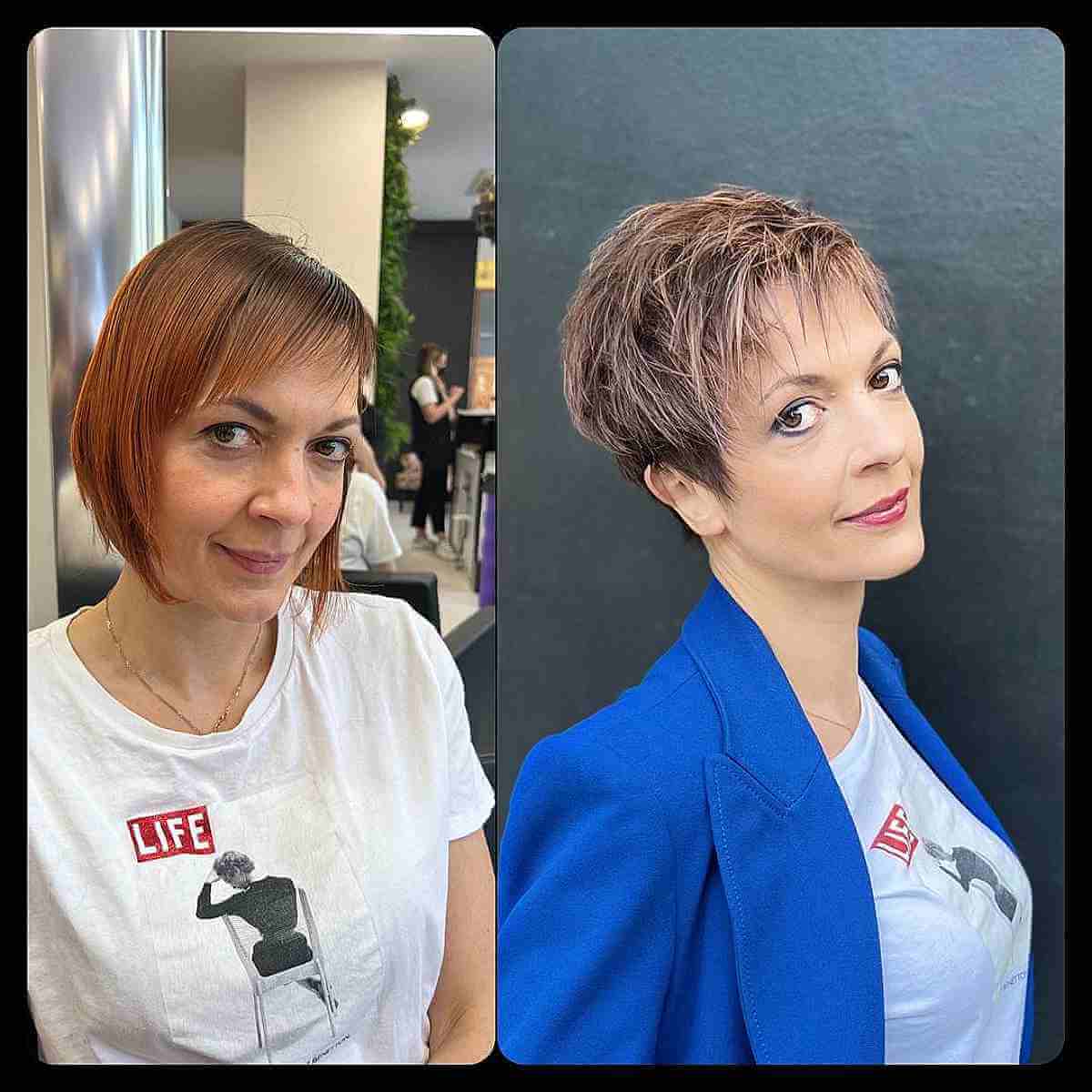 64 Sexiest Short Hairstyles for Women Over 40 in 2025