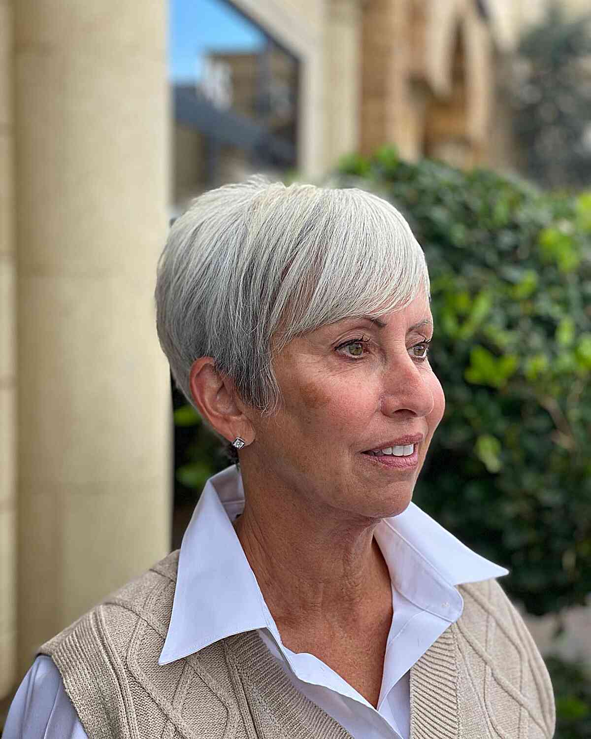 30 Volumizing Short Haircuts for Women Over 60 with Fine Hair