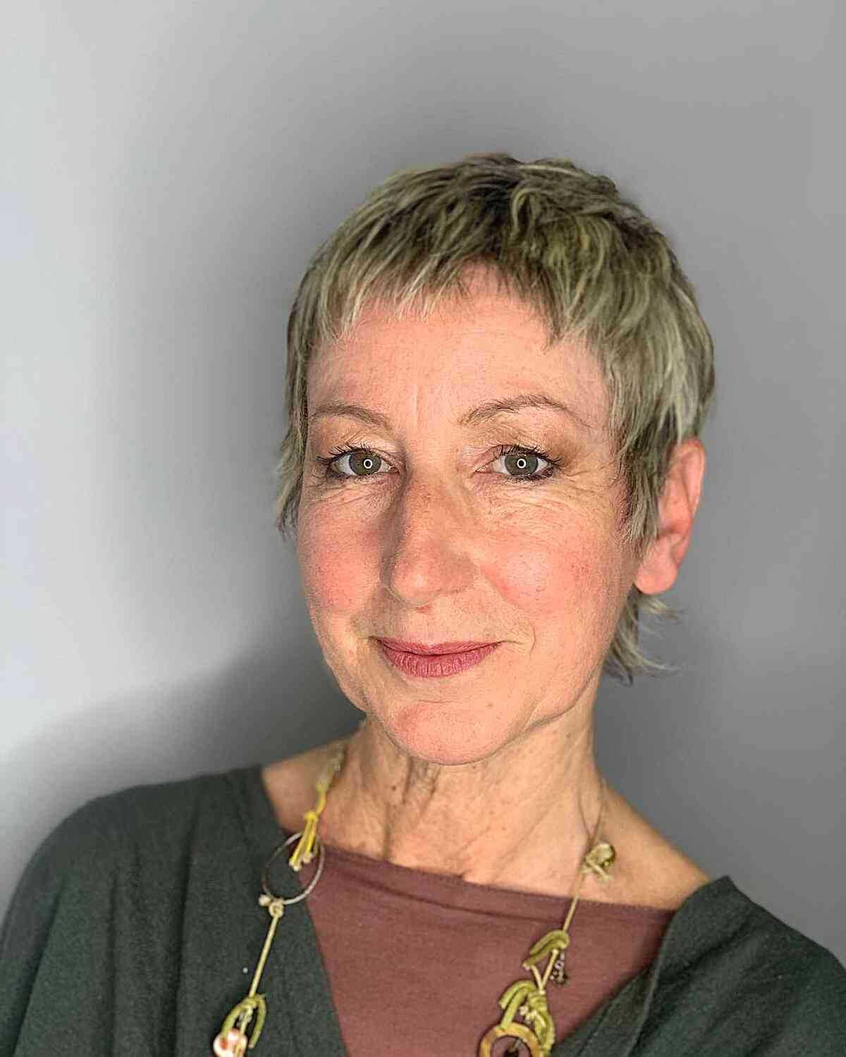 30 Volumizing Short Haircuts for Women Over 60 with Fine Hair
