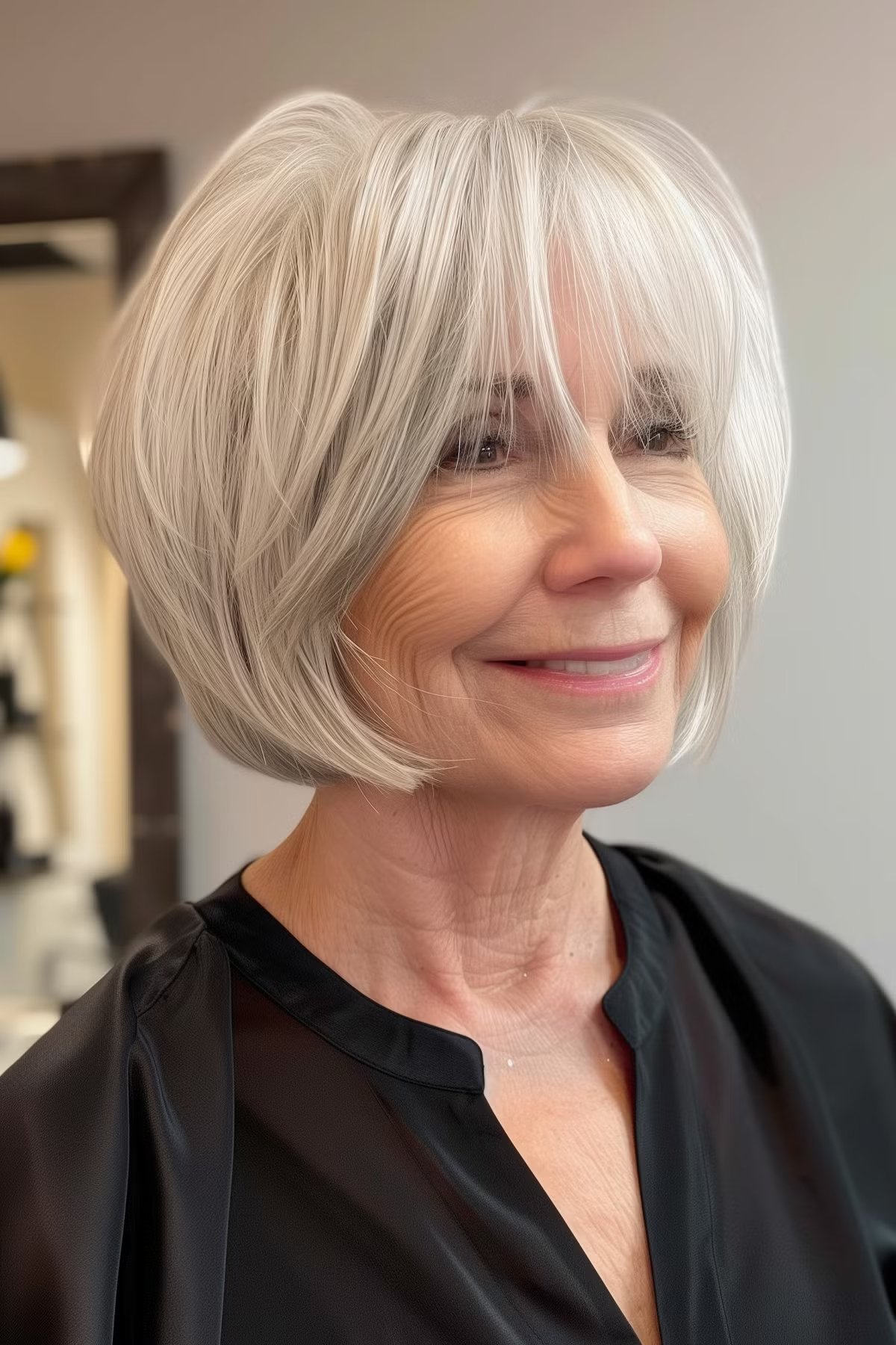 30 Volumizing Short Haircuts for Women Over 60 with Fine Hair
