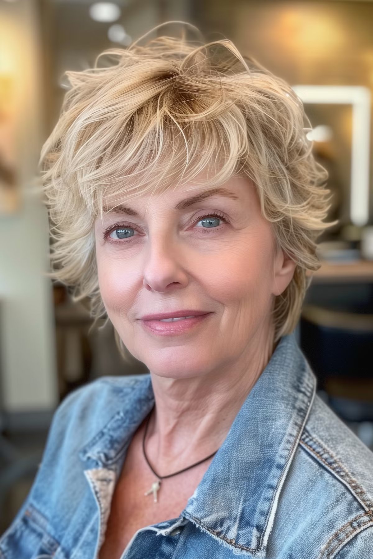 30 Volumizing Short Haircuts for Women Over 60 with Fine Hair