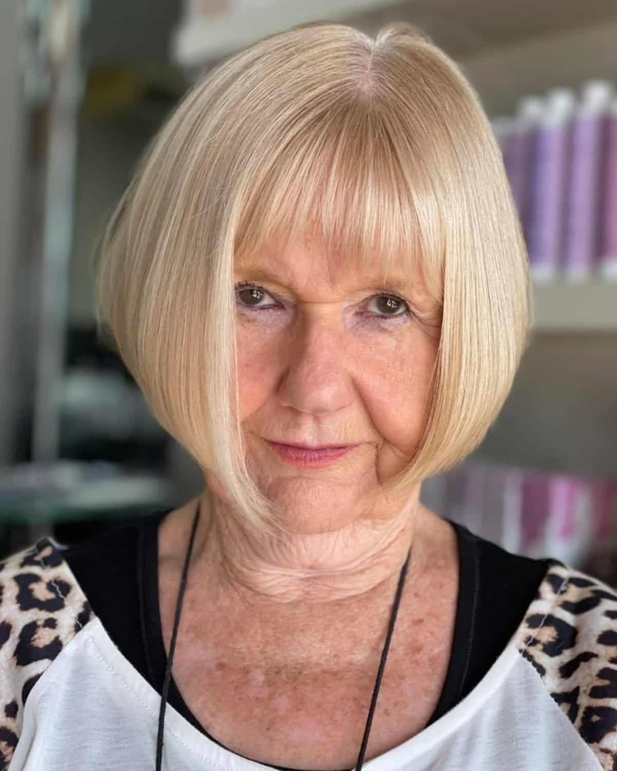 30 Volumizing Short Haircuts for Women Over 60 with Fine Hair