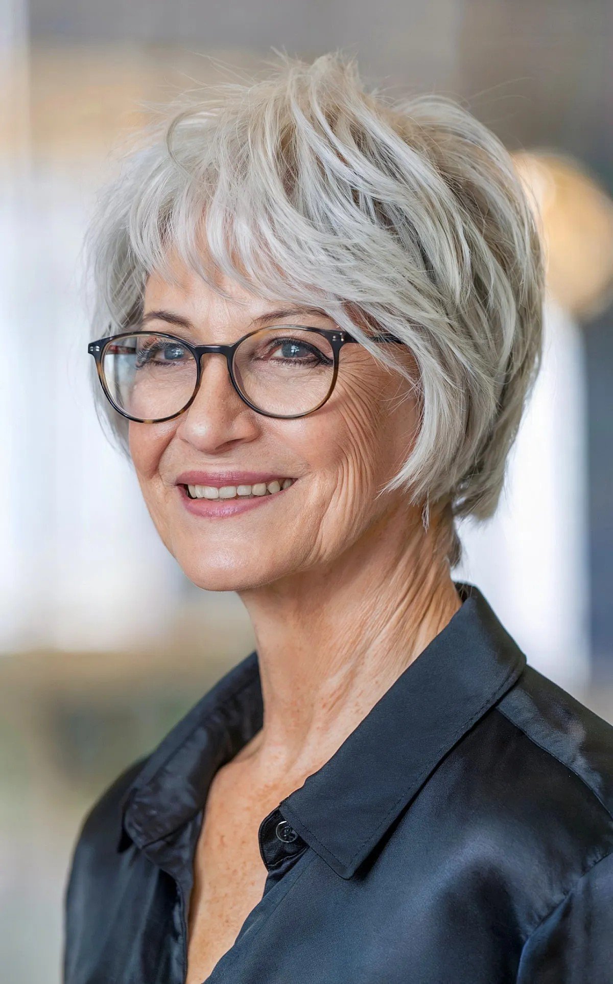 26 Incredible Short “Choppy” Haircuts for Women Over 60