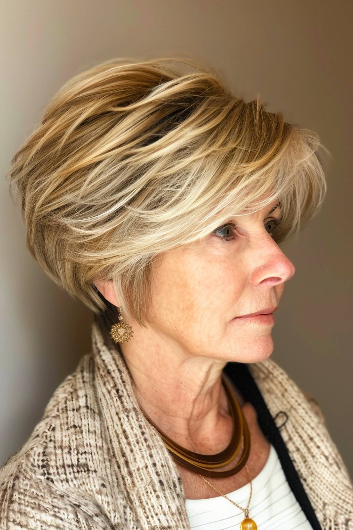 15+ Stylish Wedge Haircuts for Women Over 50 in 2025