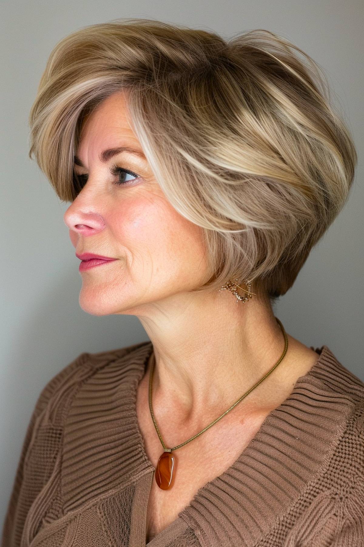 15+ Stylish Wedge Haircuts for Women Over 50 in 2025