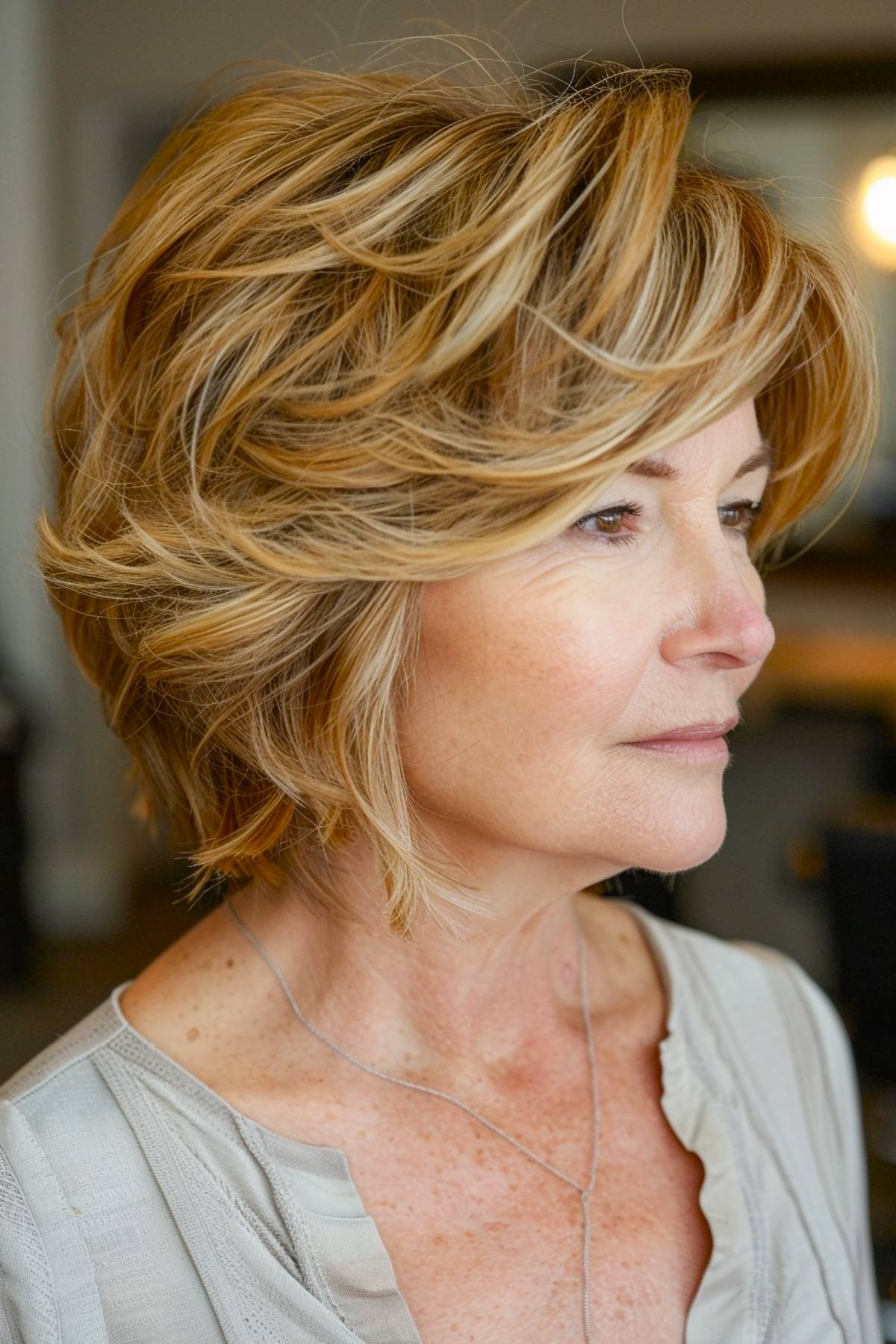 15+ Stylish Wedge Haircuts for Women Over 50 in 2025