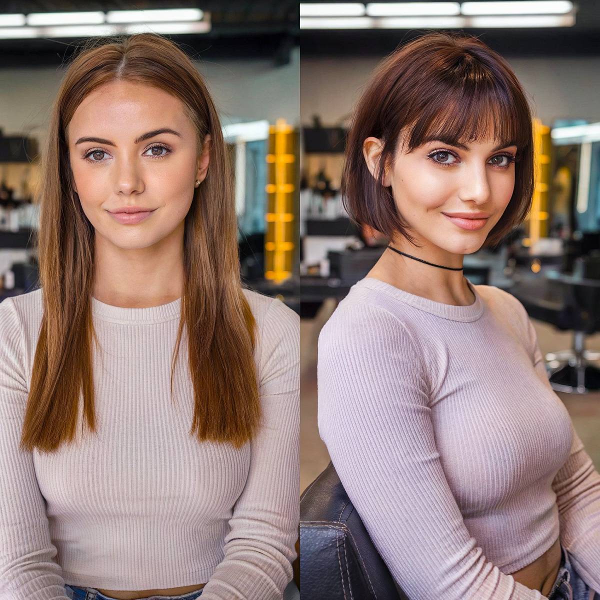 Short Hair Makeovers: 15+ Incredible Before and After Transformations