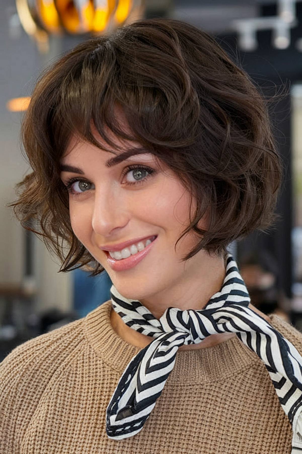 Retro 70s Short Shag Haircuts Trending in 2025