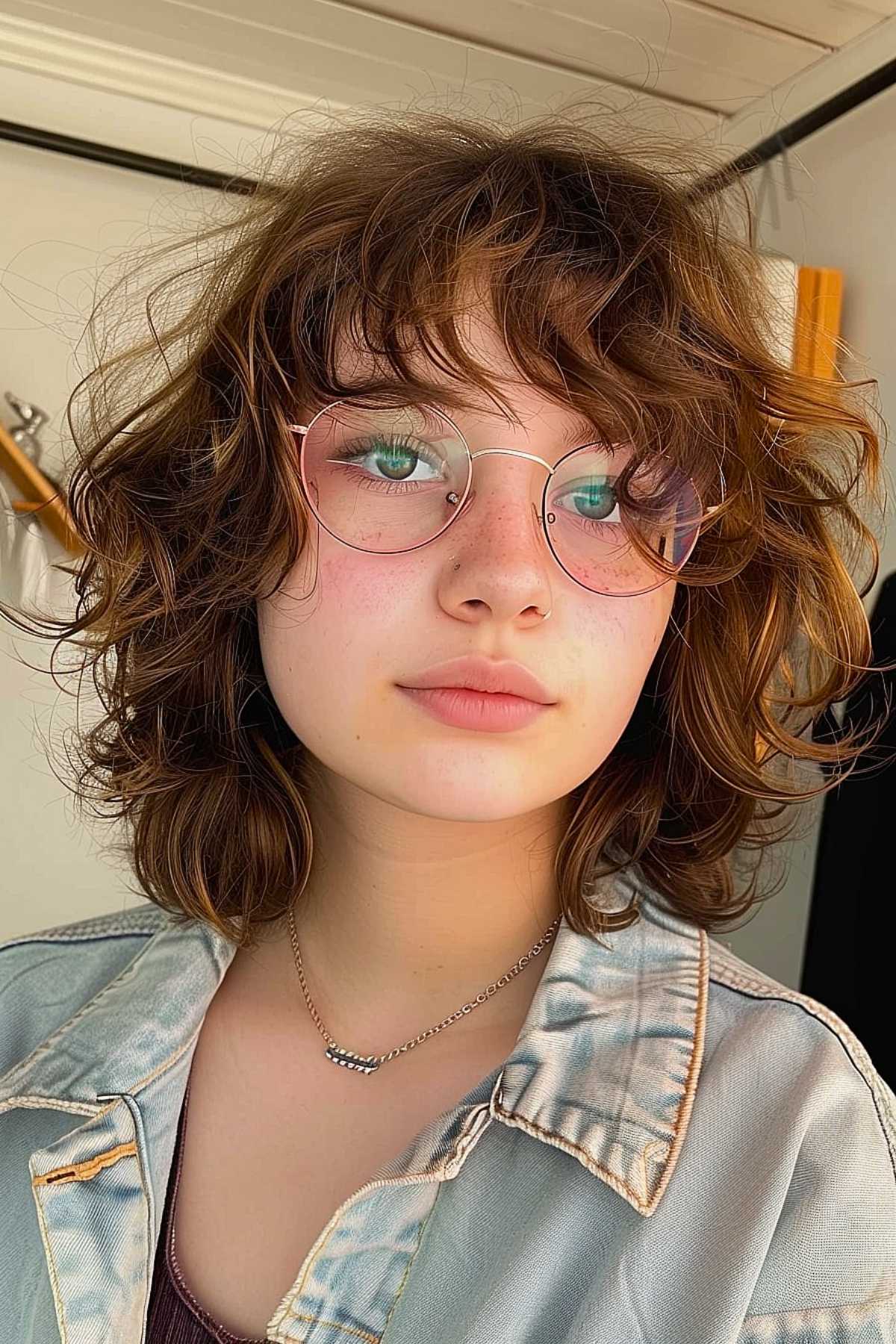Retro 70s Short Shag Haircuts Trending in 2025