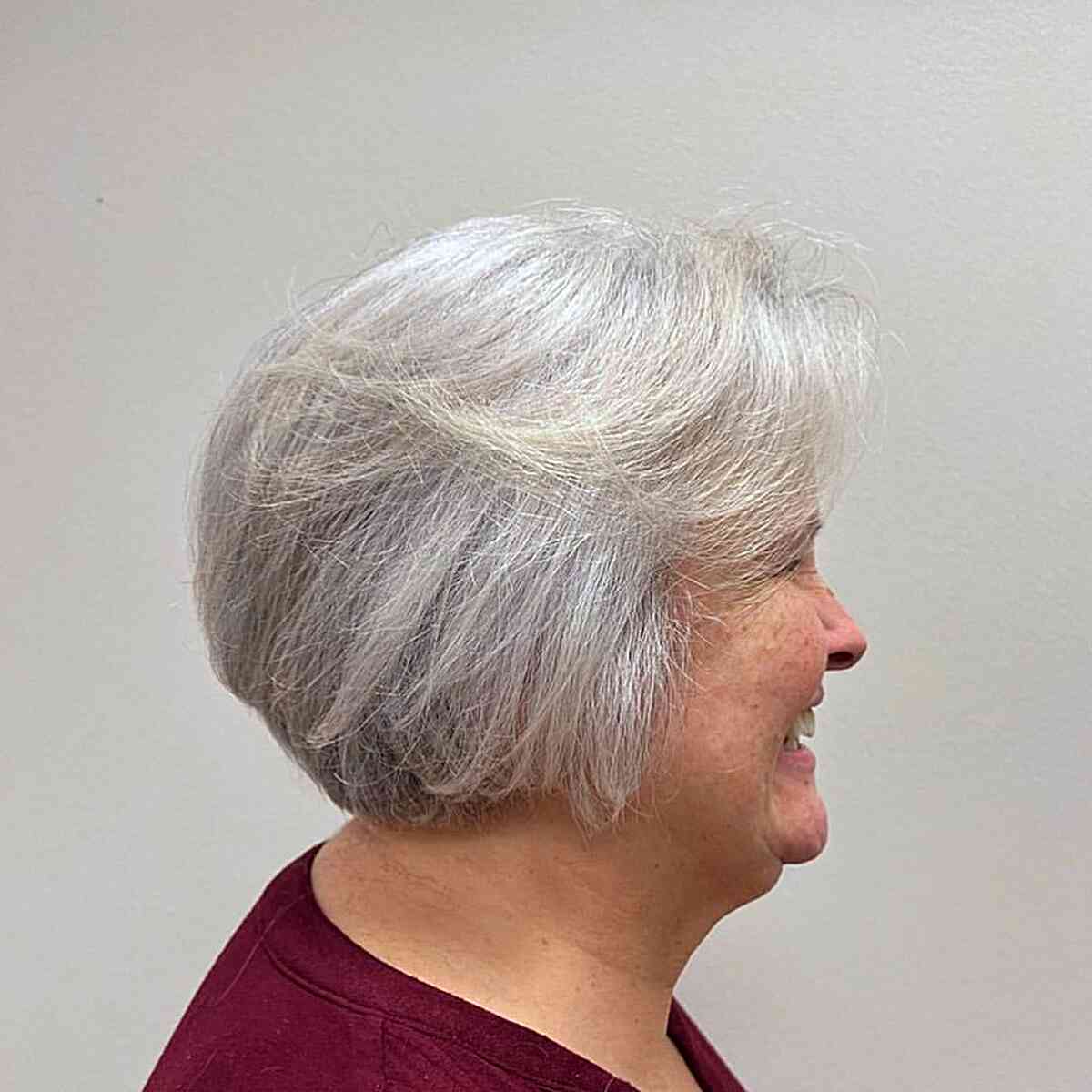 26 Trendiest Jaw-Length Haircuts Women Over 60 Are Getting This Season
