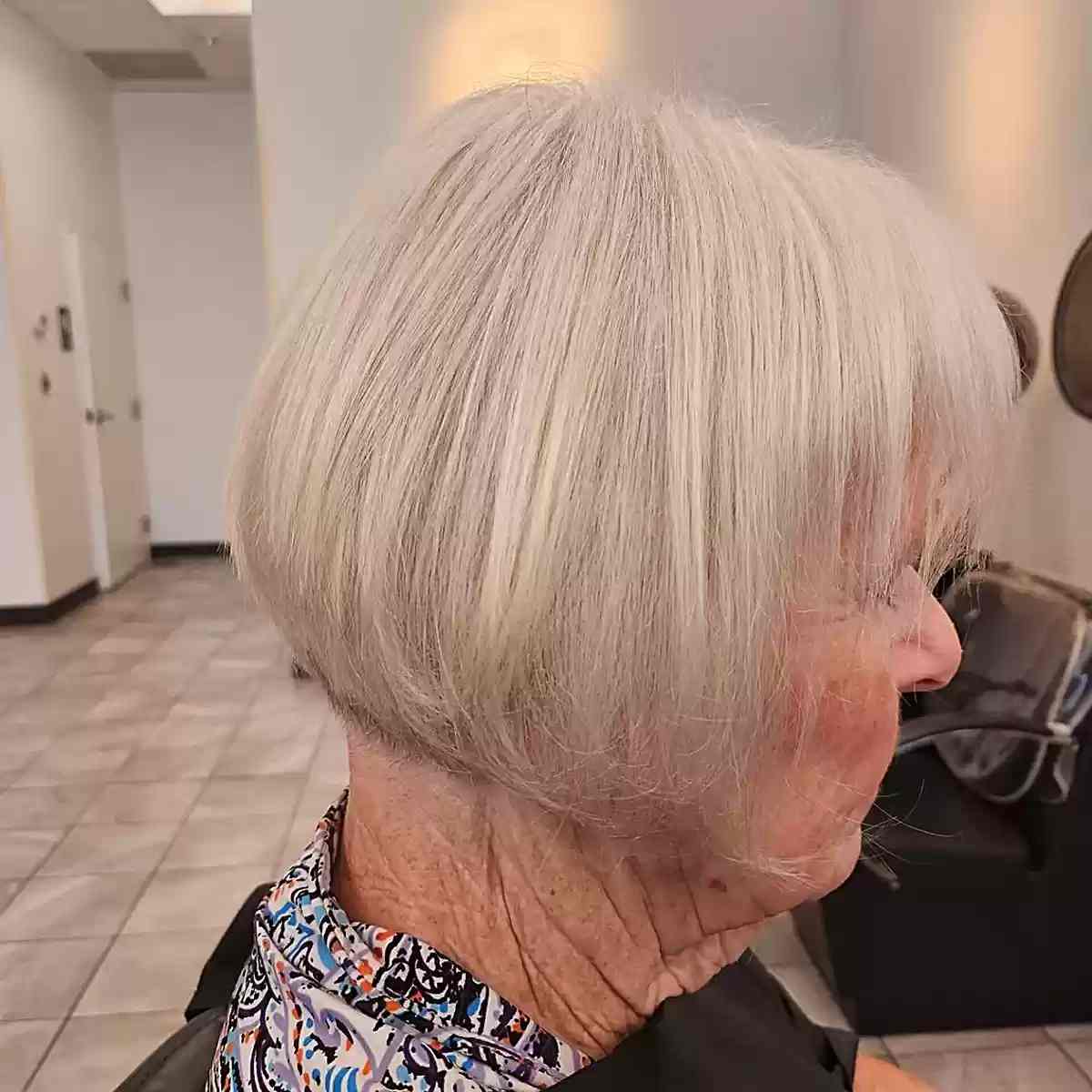 26 Trendiest Jaw-Length Haircuts Women Over 60 Are Getting This Season