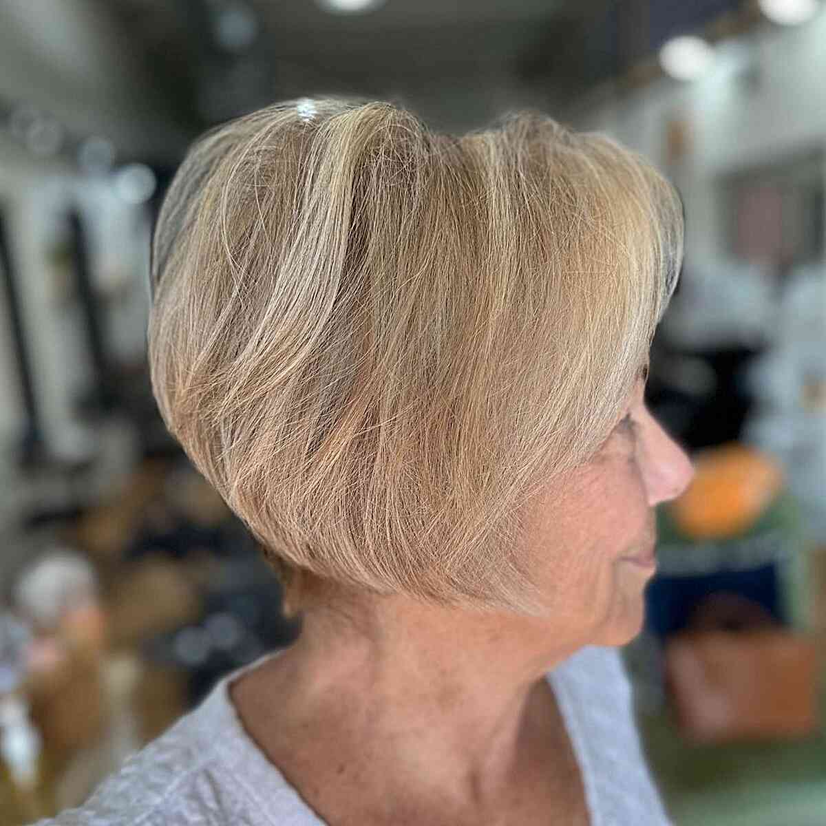 26 Trendiest Jaw-Length Haircuts Women Over 60 Are Getting This Season