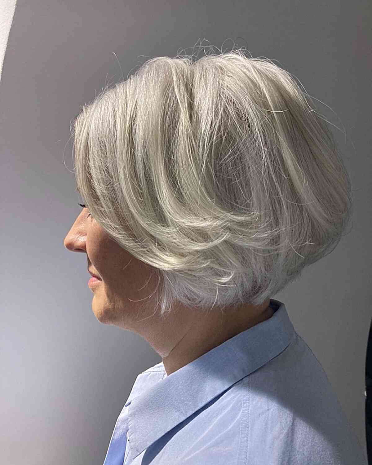 26 Trendiest Jaw-Length Haircuts Women Over 60 Are Getting This Season