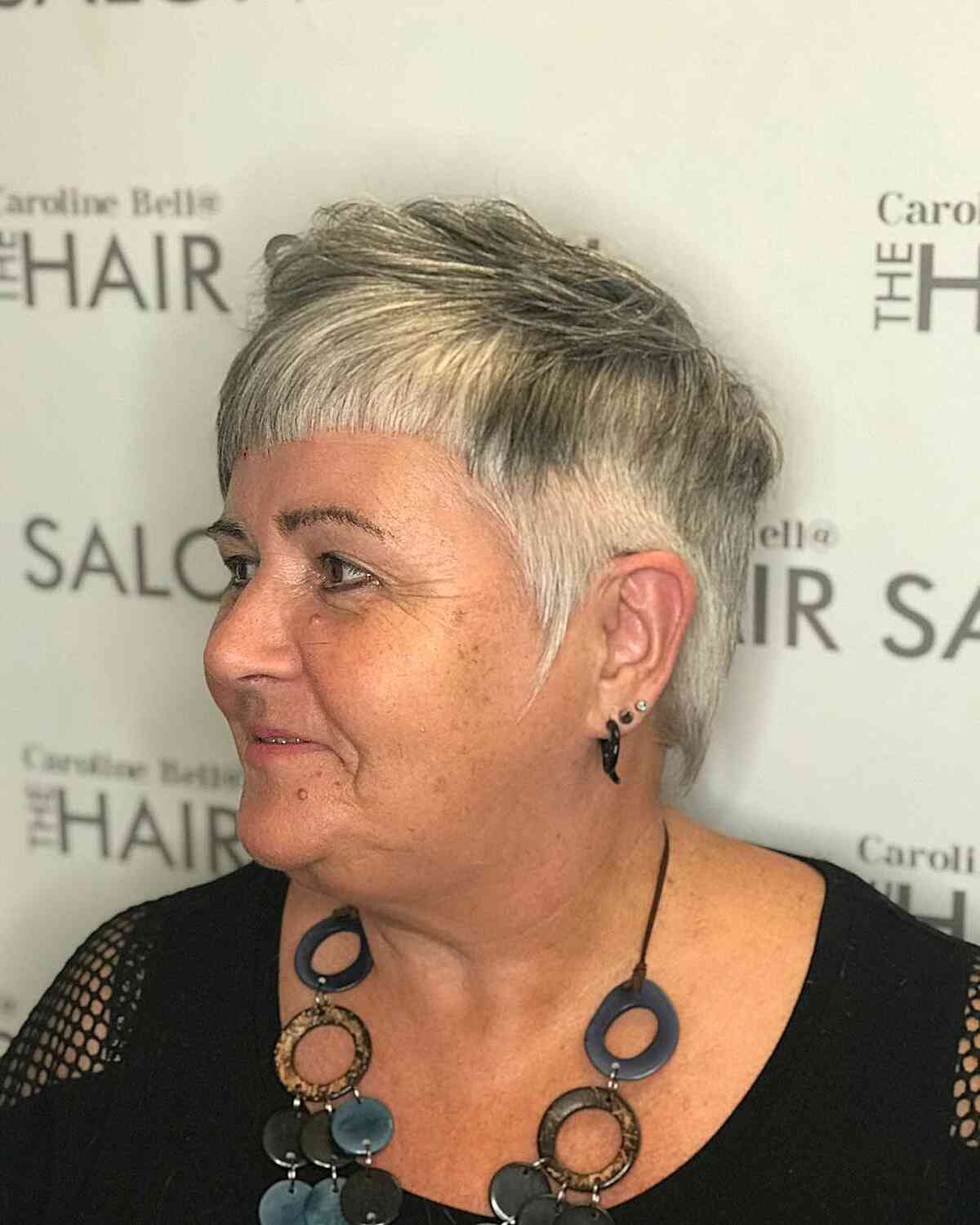 25 Ladies Over 60 with a Round Face Show How to Rock Short Haircuts
