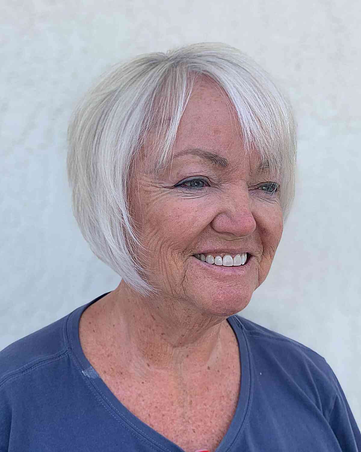 25 Ladies Over 60 with a Round Face Show How to Rock Short Haircuts