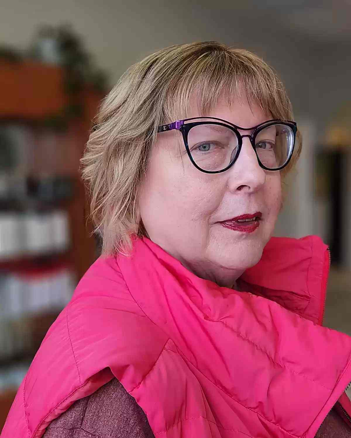 25 Ladies Over 60 with a Round Face Show How to Rock Short Haircuts