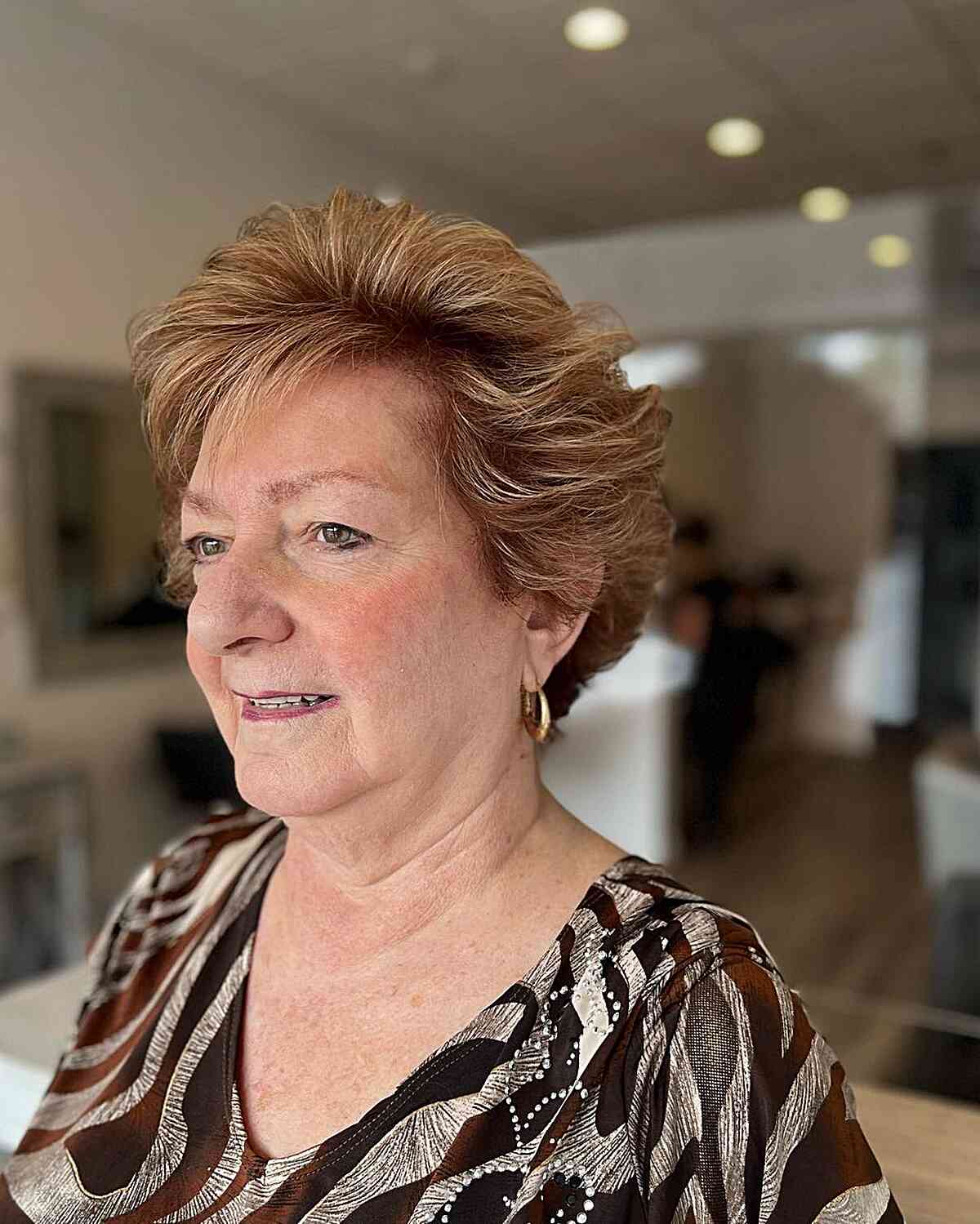 25 Ladies Over 60 with a Round Face Show How to Rock Short Haircuts