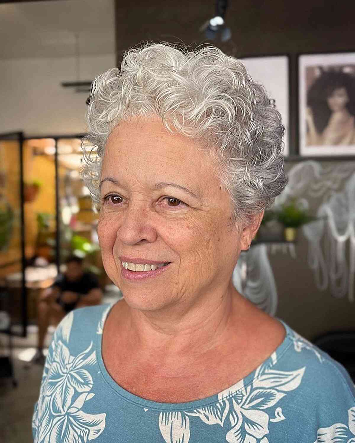 25 Ladies Over 60 with a Round Face Show How to Rock Short Haircuts