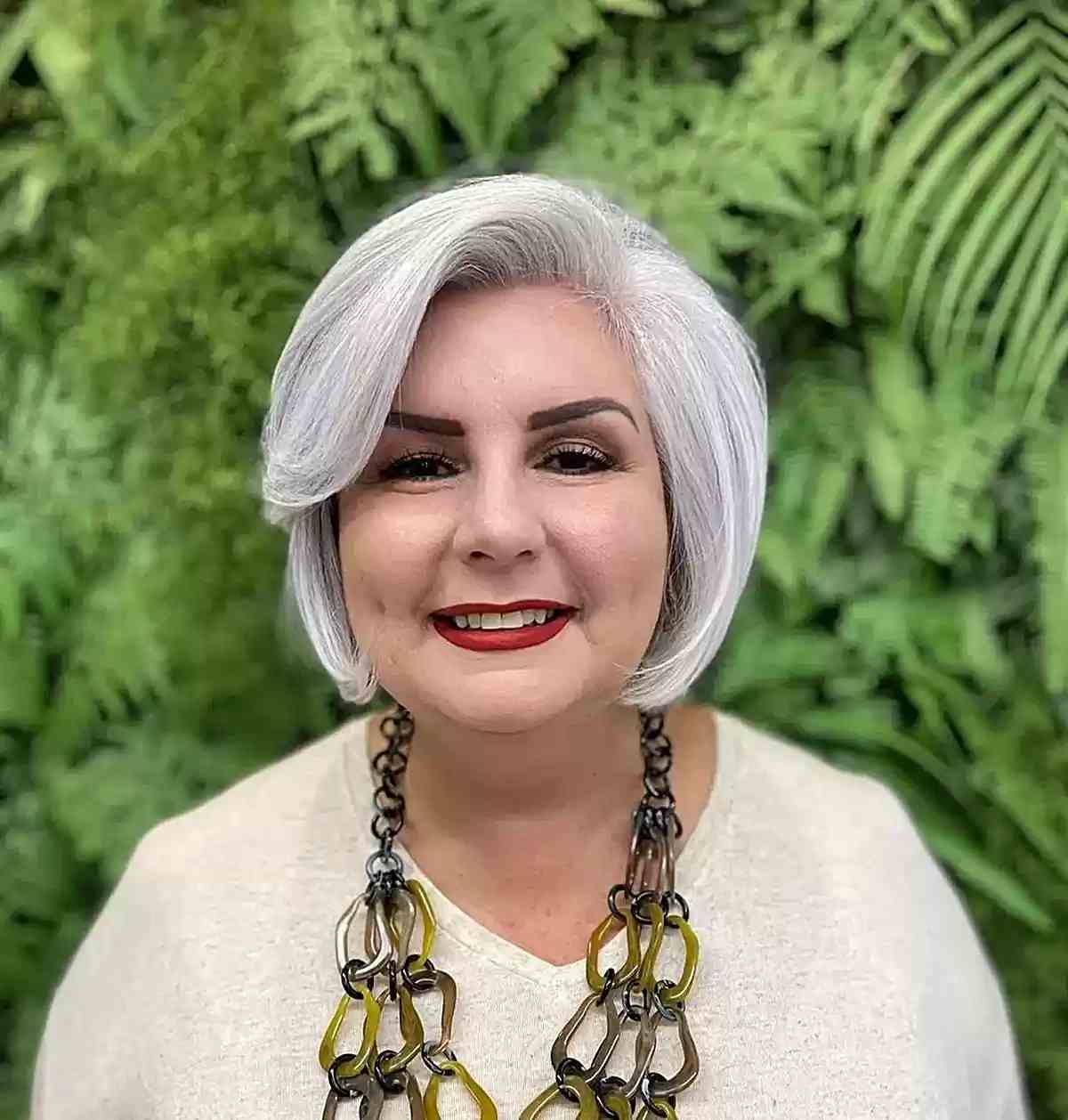 25 Ladies Over 60 with a Round Face Show How to Rock Short Haircuts
