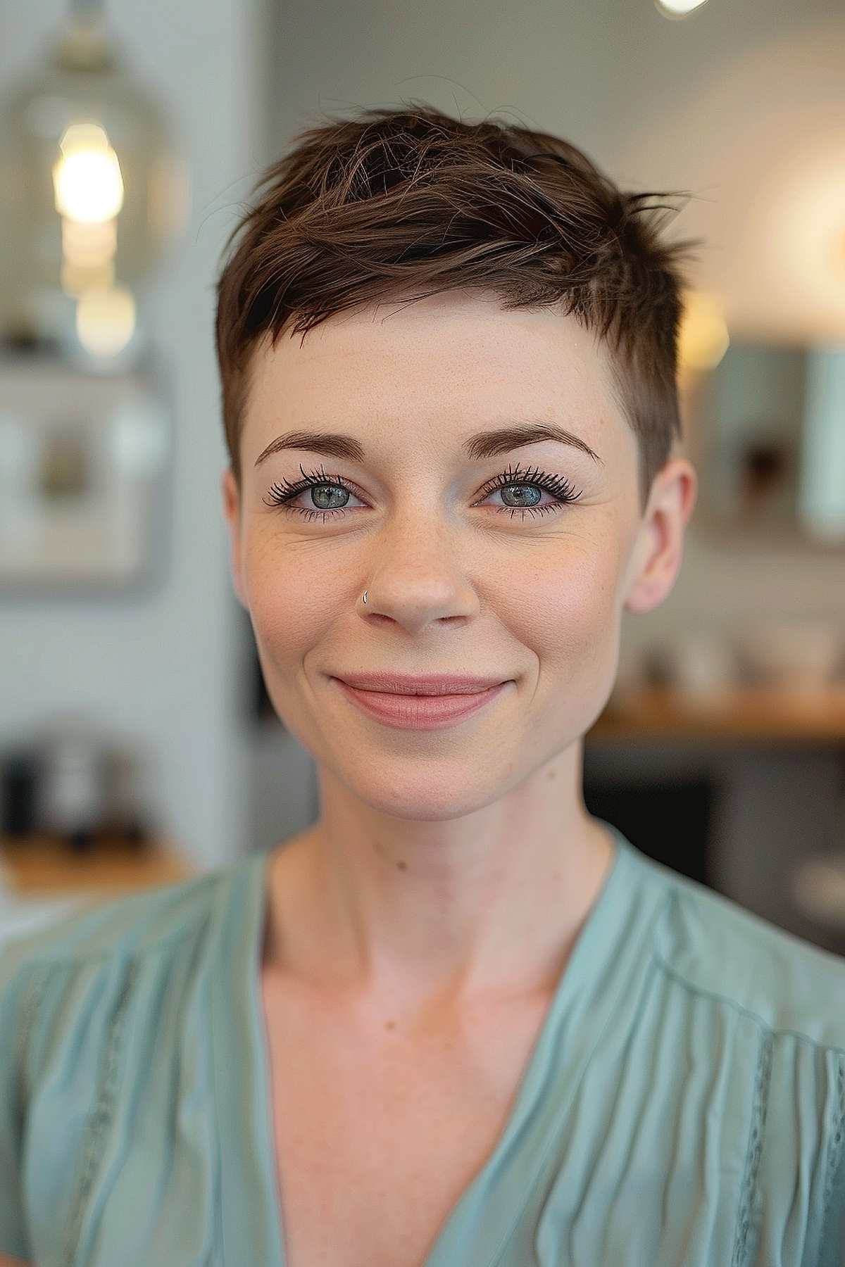 These 25 Pixie Hairstyles Without Bangs Look Super Cute This 2025
