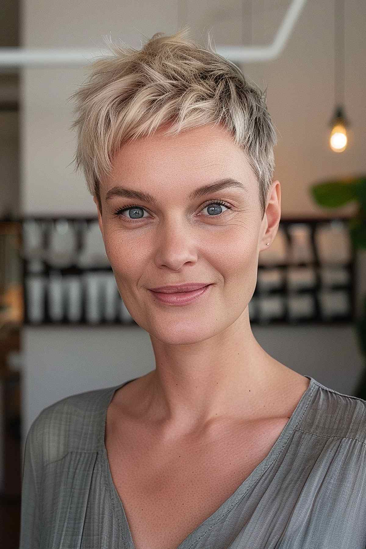 These 25 Pixie Hairstyles Without Bangs Look Super Cute This 2025