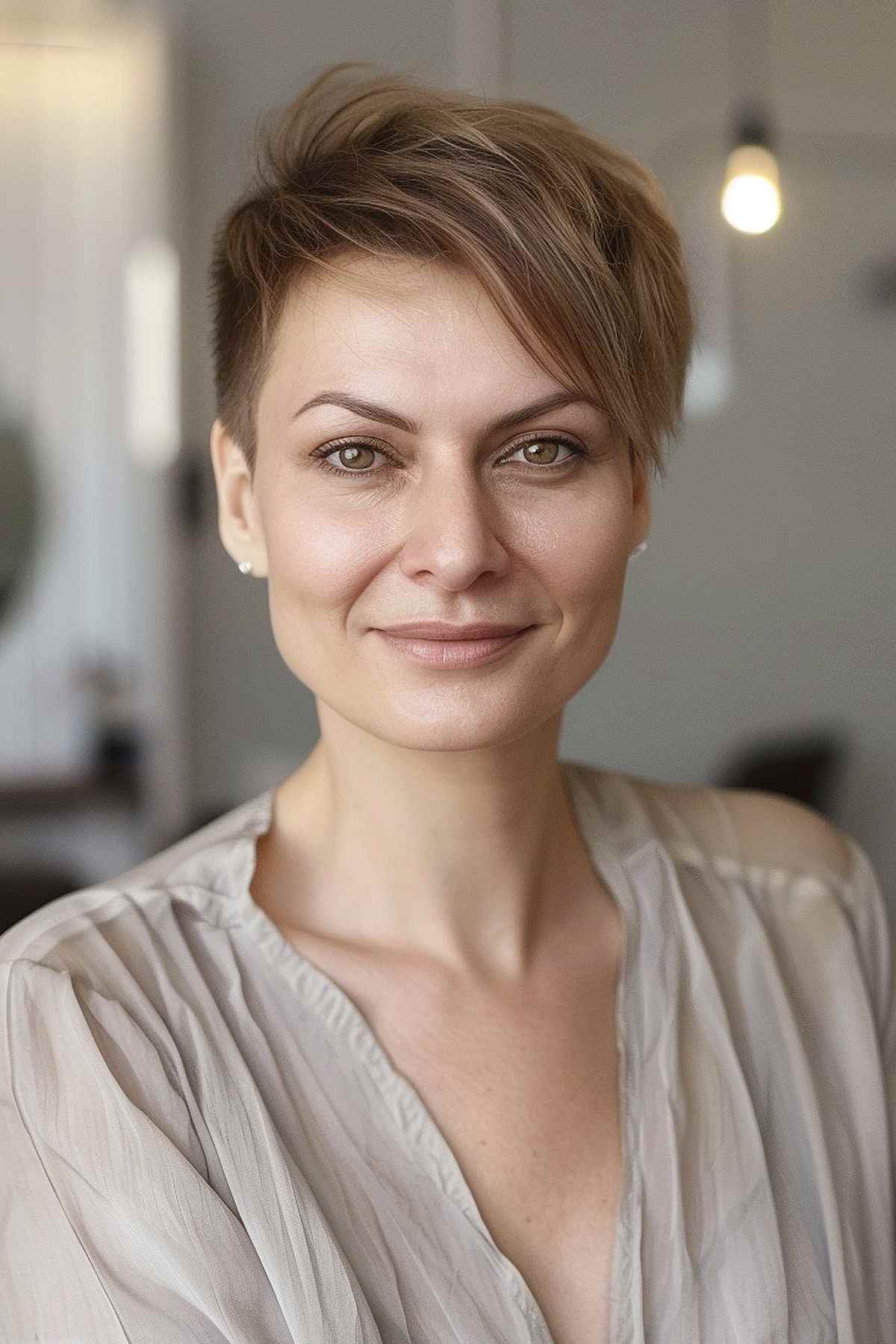 These 25 Pixie Hairstyles Without Bangs Look Super Cute This 2025