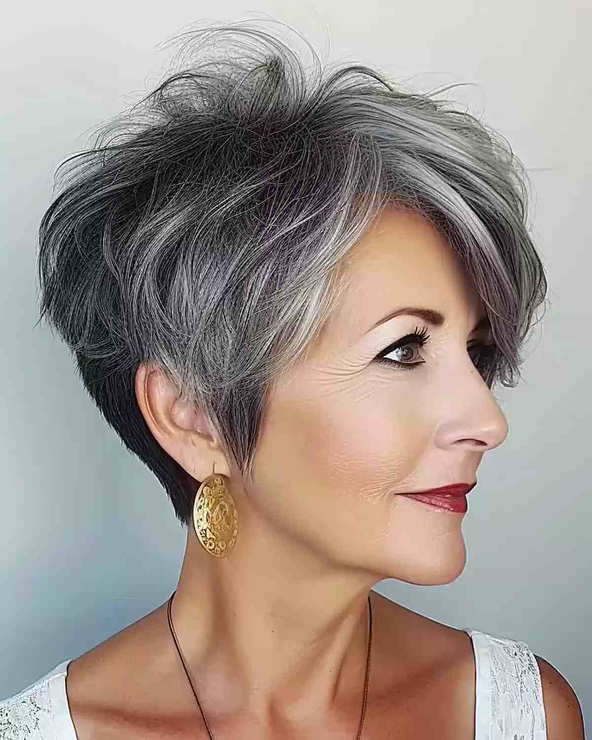 28 “Long Pixie Cut” Ideas for Older Women to Look &amp; Feel Modern