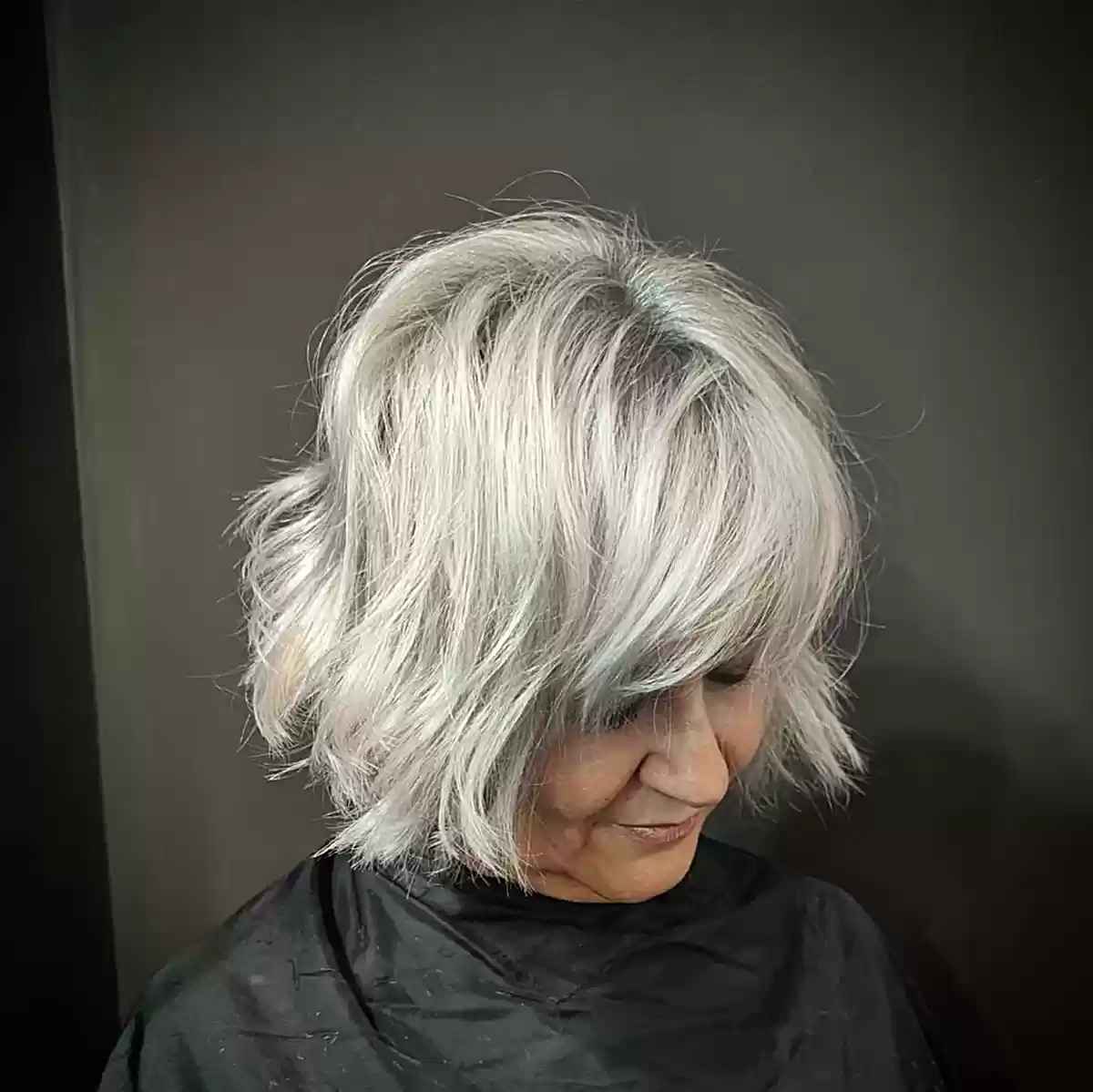 40 Stunning Chin-Length Hairstyles Every Woman Over 60 Should Try