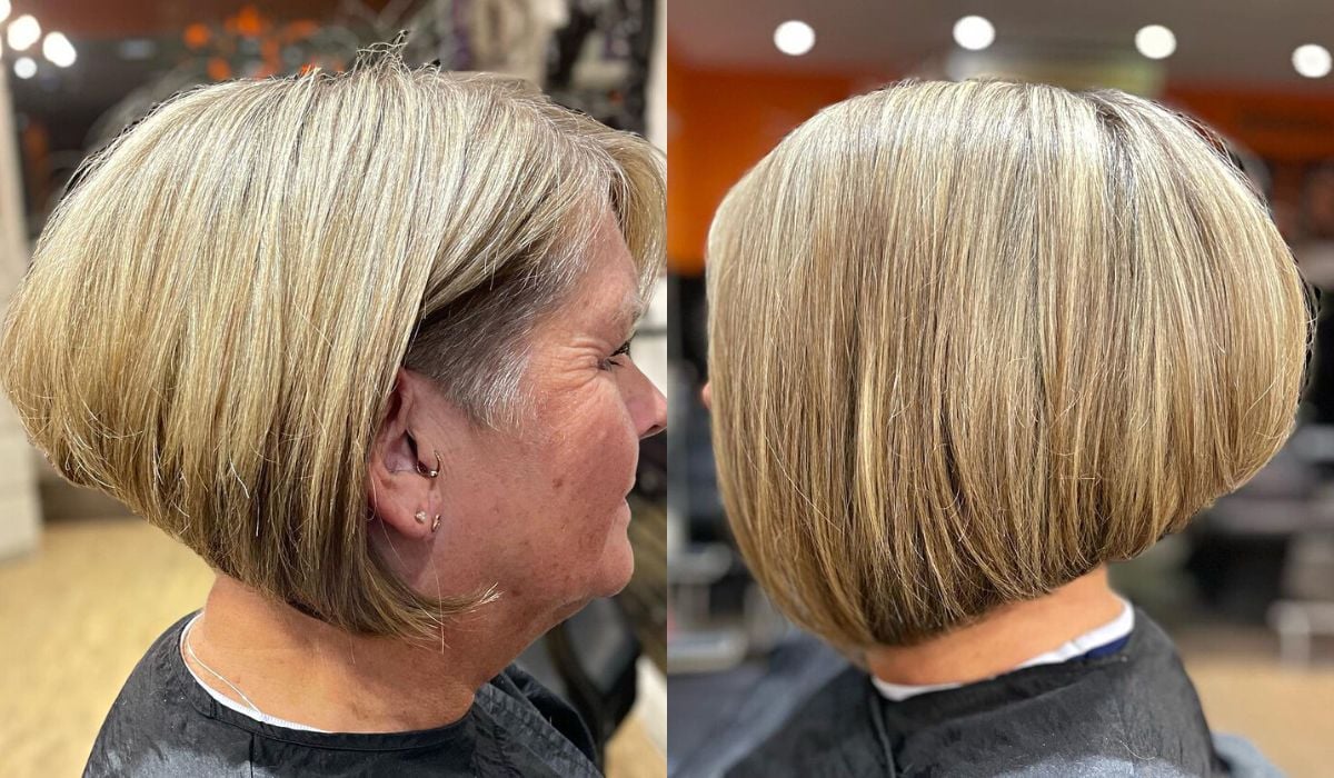 40 Stunning Chin-Length Hairstyles Every Woman Over 60 Should Try
