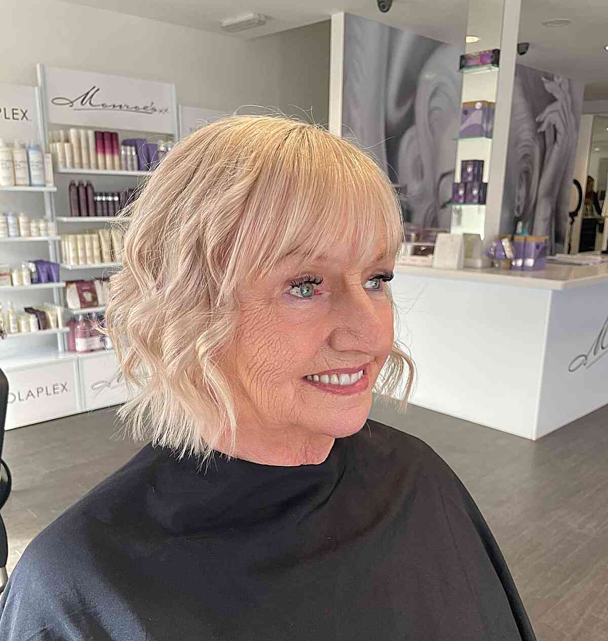 40 Stunning Chin-Length Hairstyles Every Woman Over 60 Should Try