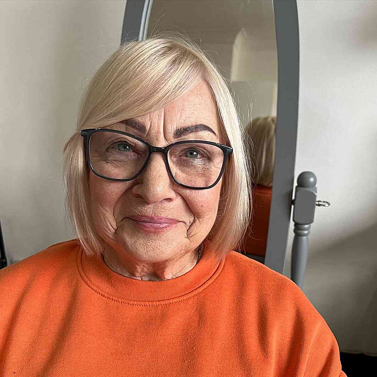 40 Stunning Chin-Length Hairstyles Every Woman Over 60 Should Try