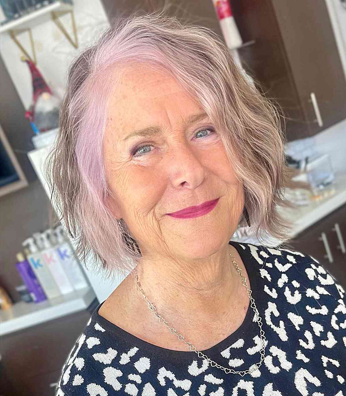 40 Stunning Chin-Length Hairstyles Every Woman Over 60 Should Try