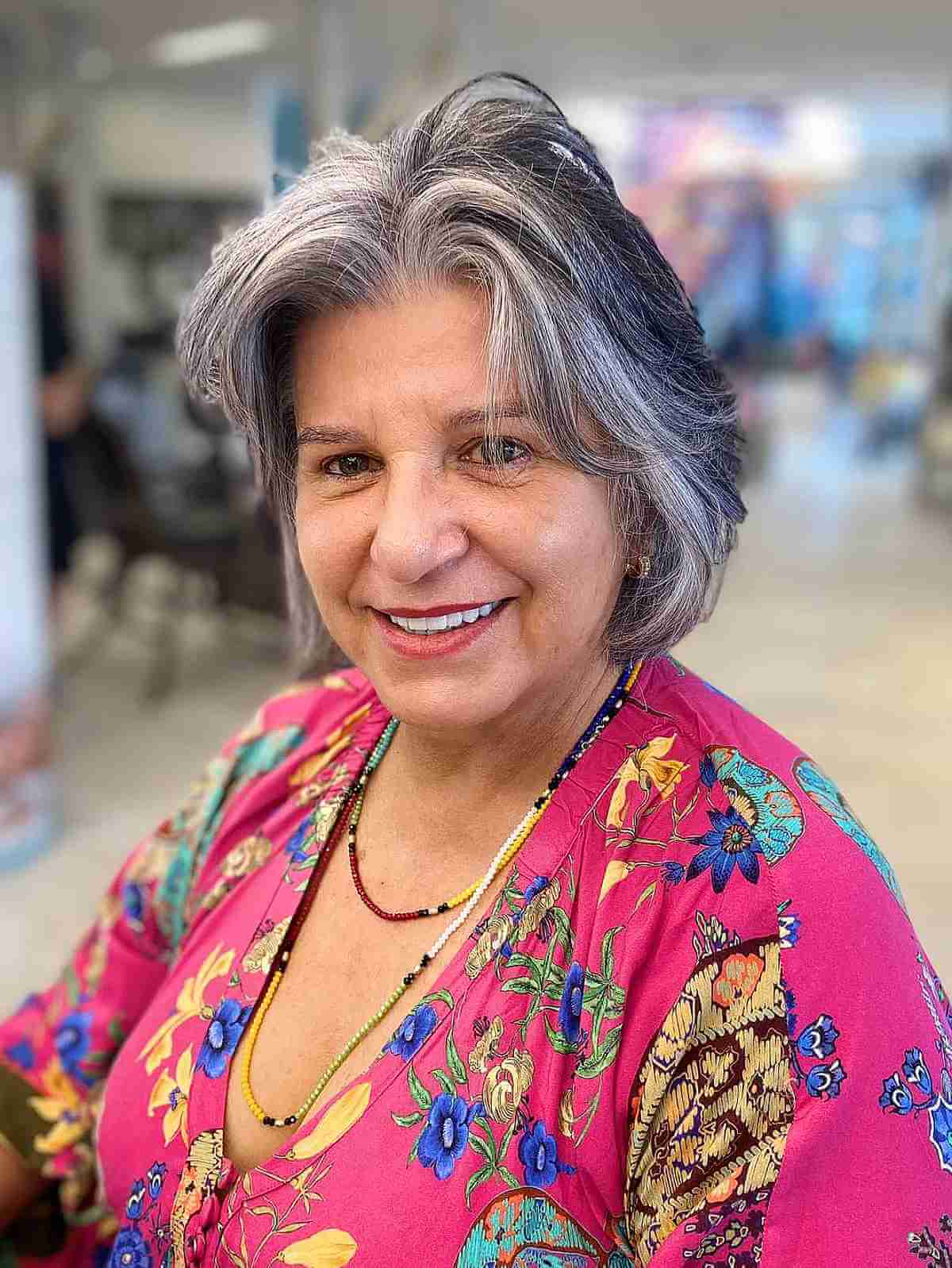40 Stunning Chin-Length Hairstyles Every Woman Over 60 Should Try