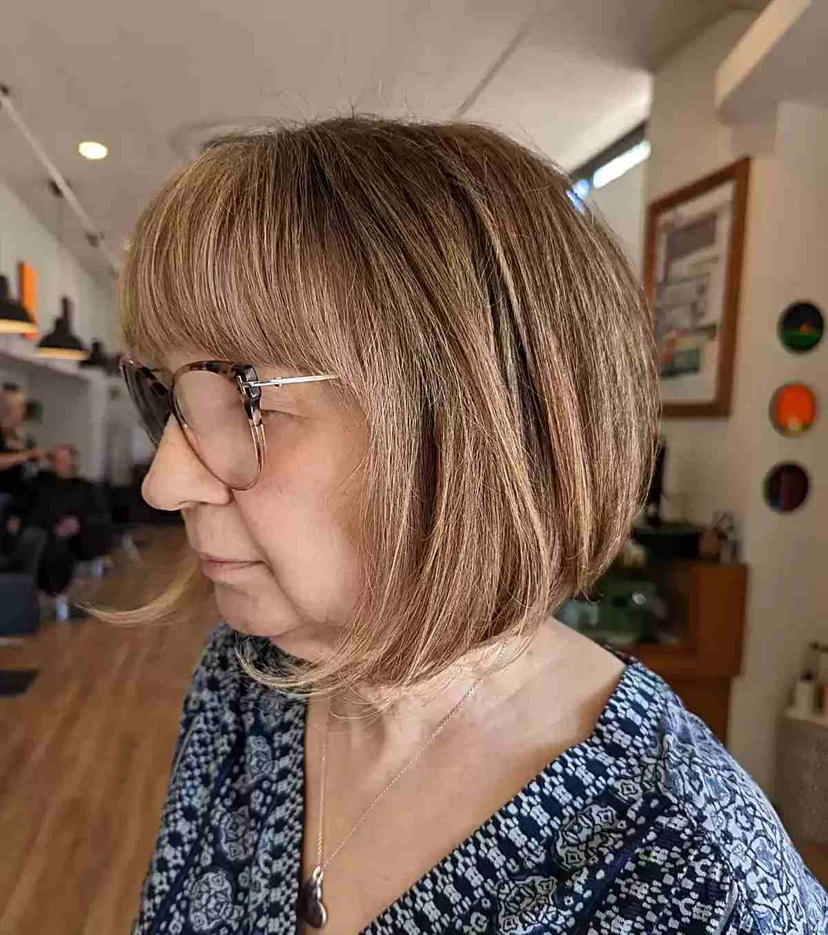 40 Stunning Chin-Length Hairstyles Every Woman Over 60 Should Try