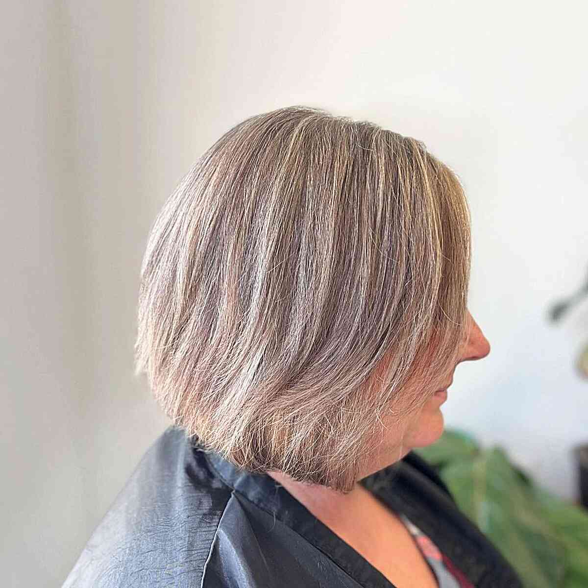 40 Stunning Chin-Length Hairstyles Every Woman Over 60 Should Try