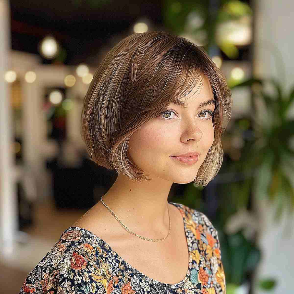 50 Best Short Hairstyles for Round Faces to Look Slimmer