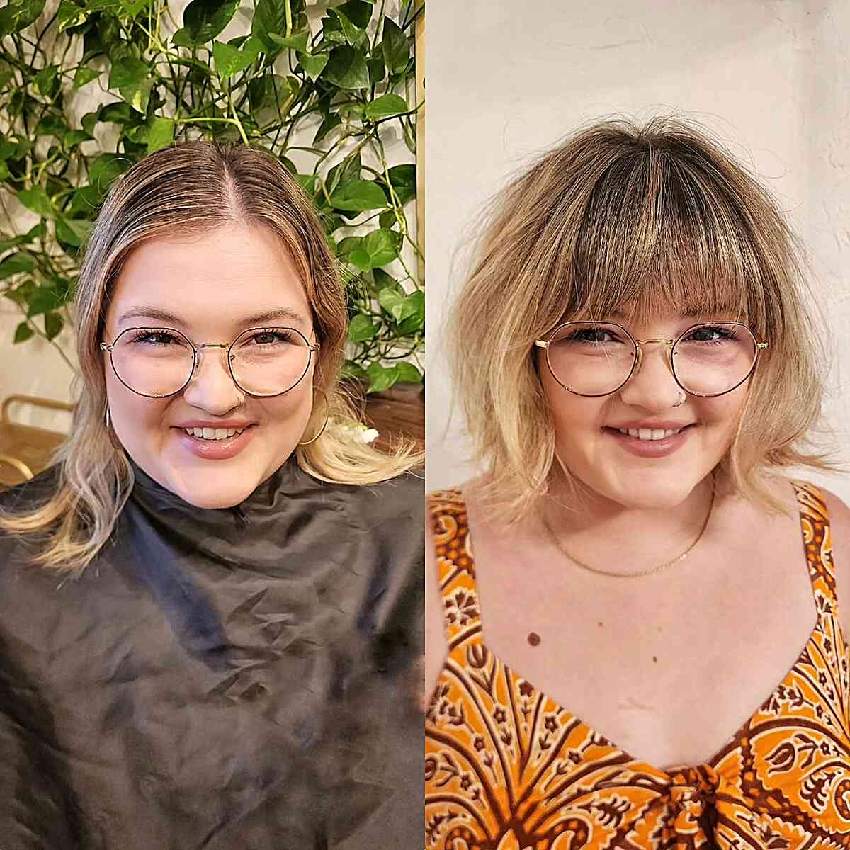 50 Best Short Hairstyles for Round Faces to Look Slimmer