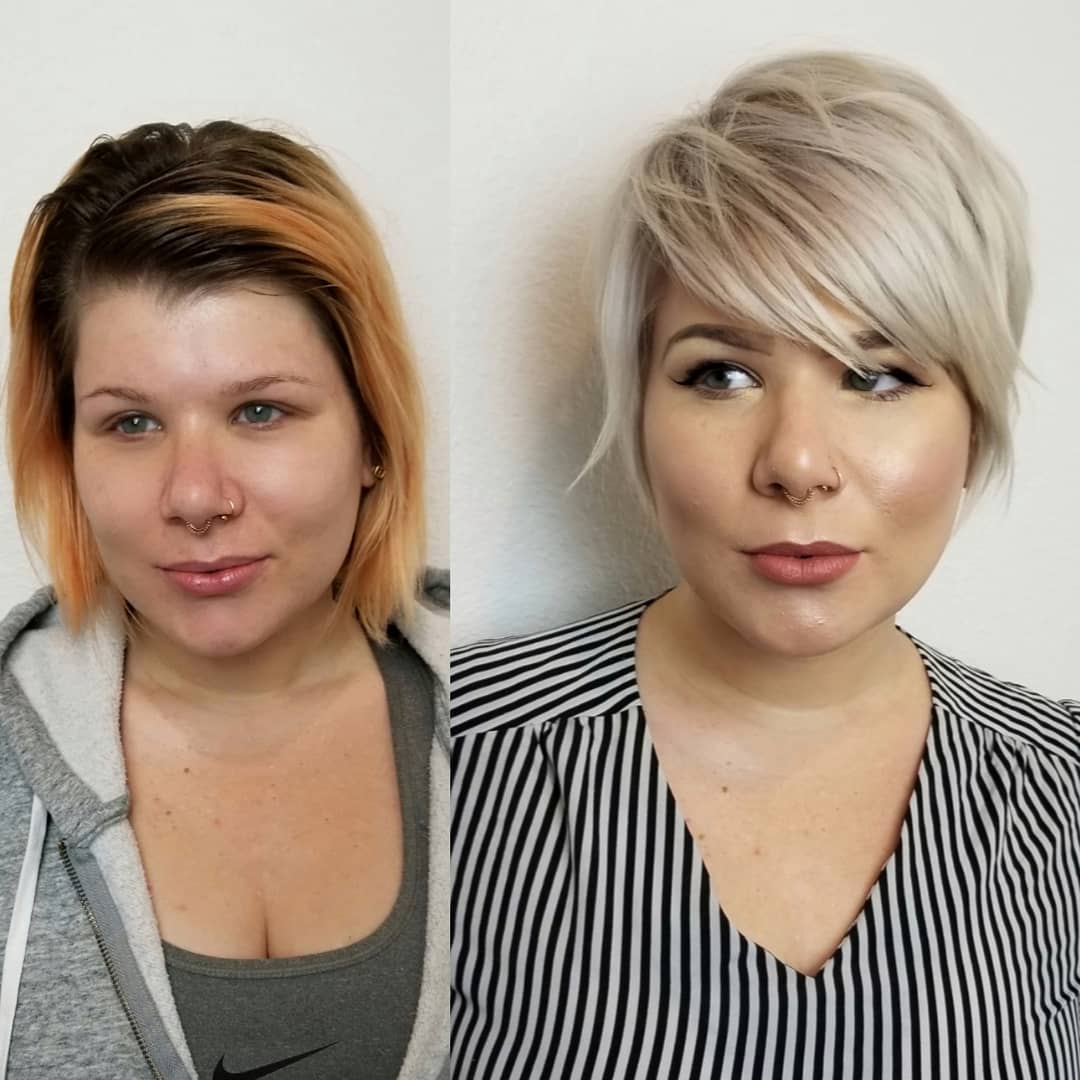 50 Best Short Hairstyles for Round Faces to Look Slimmer