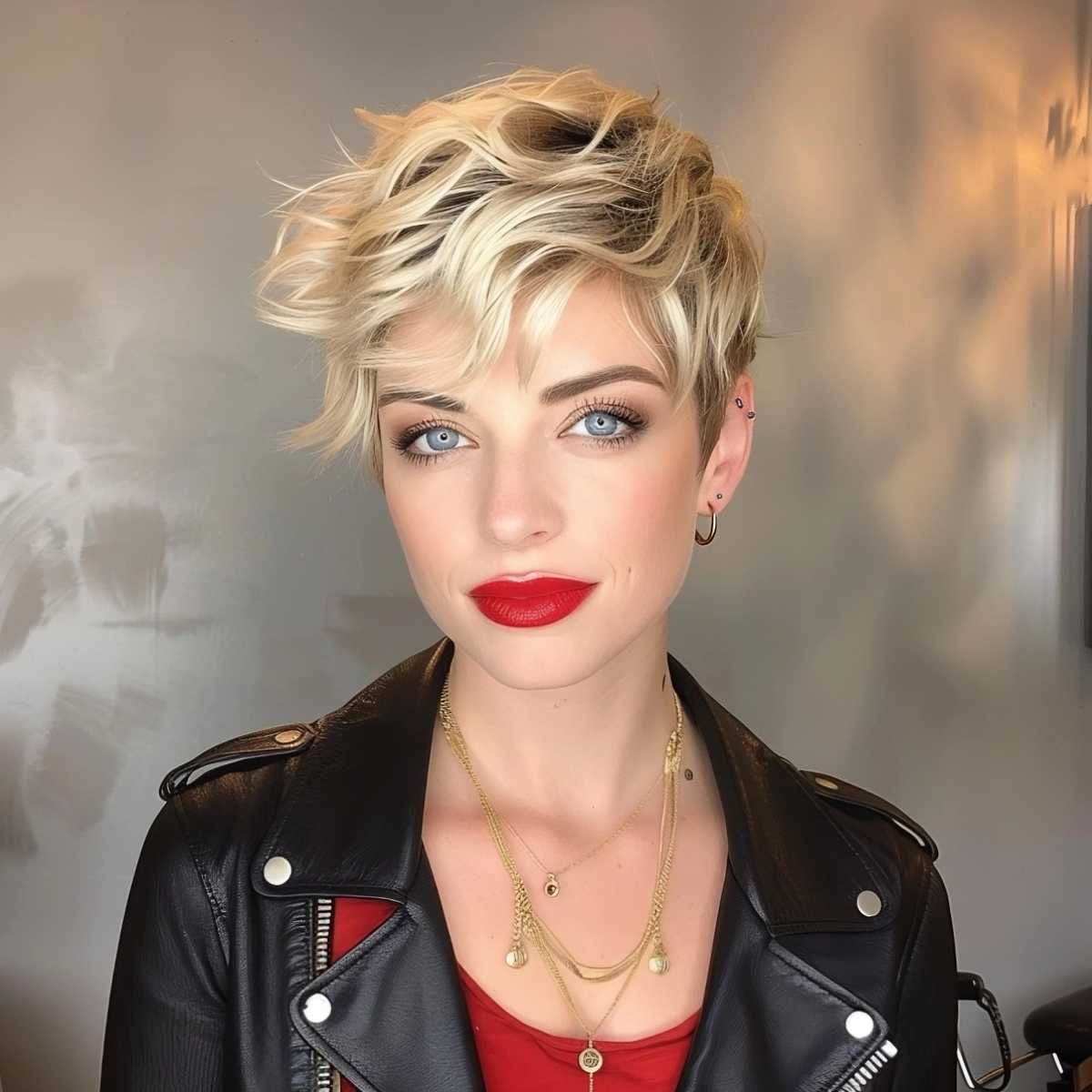 42 Flattering Short Hairstyles for Long Faces in 2025