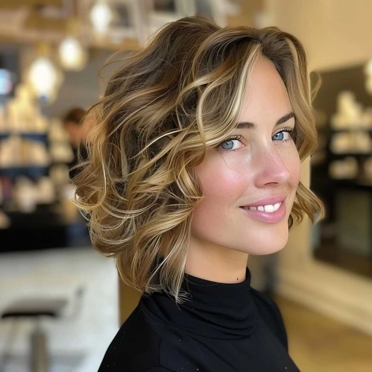 42 Flattering Short Hairstyles for Long Faces in 2025