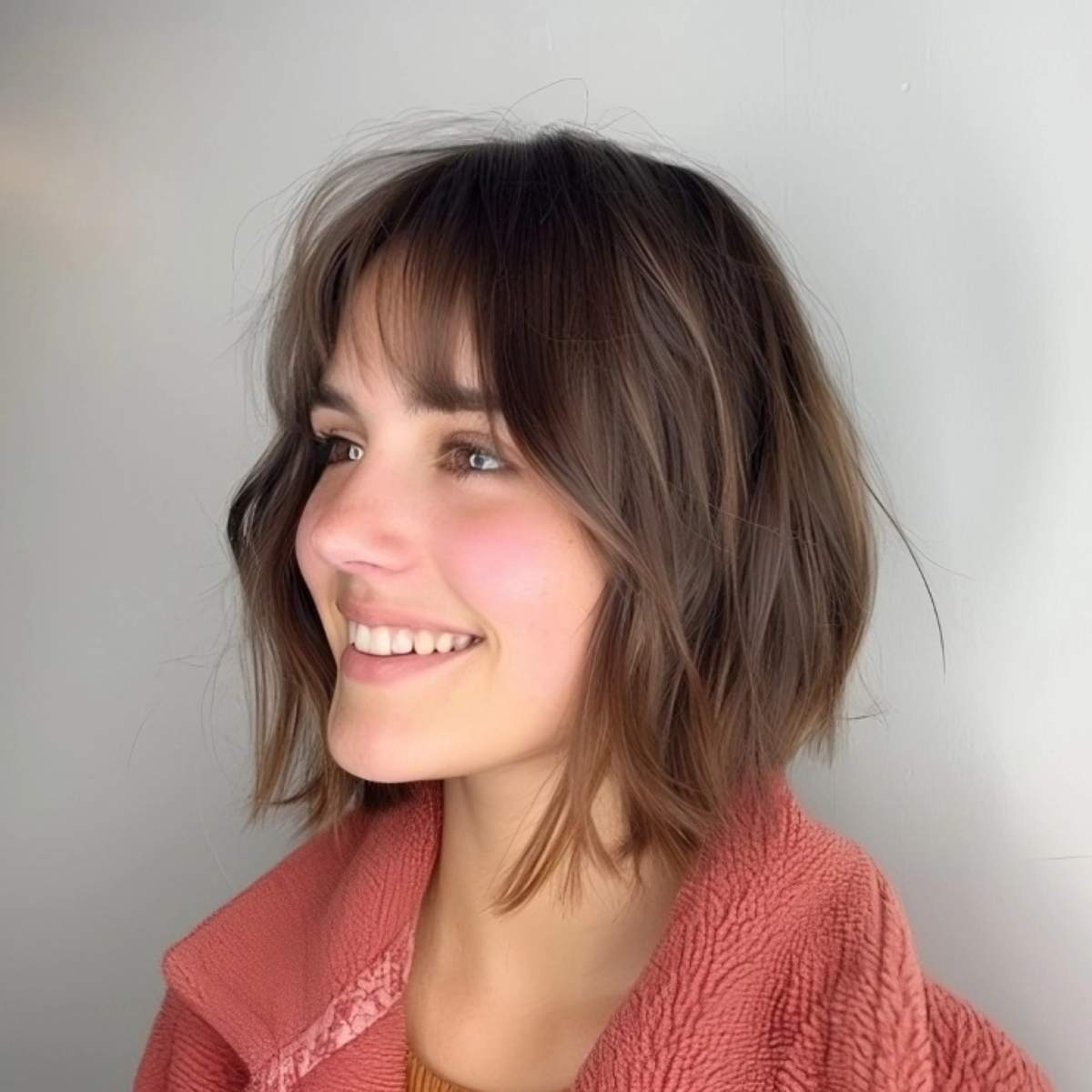 42 Flattering Short Hairstyles for Long Faces in 2025