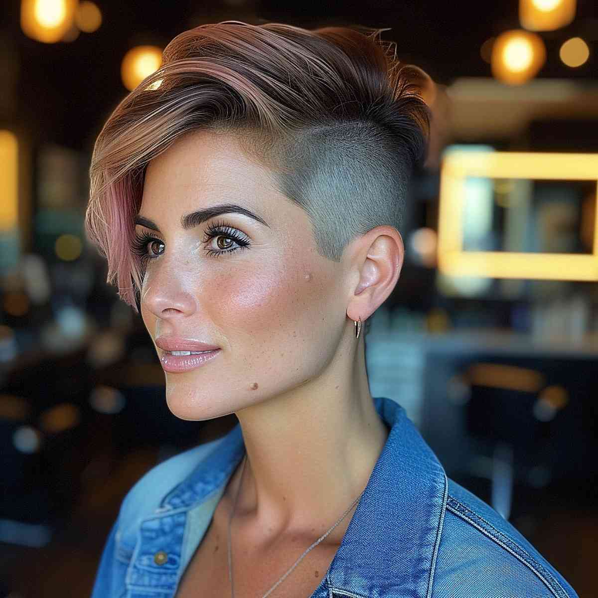 42 Flattering Short Hairstyles for Long Faces in 2025