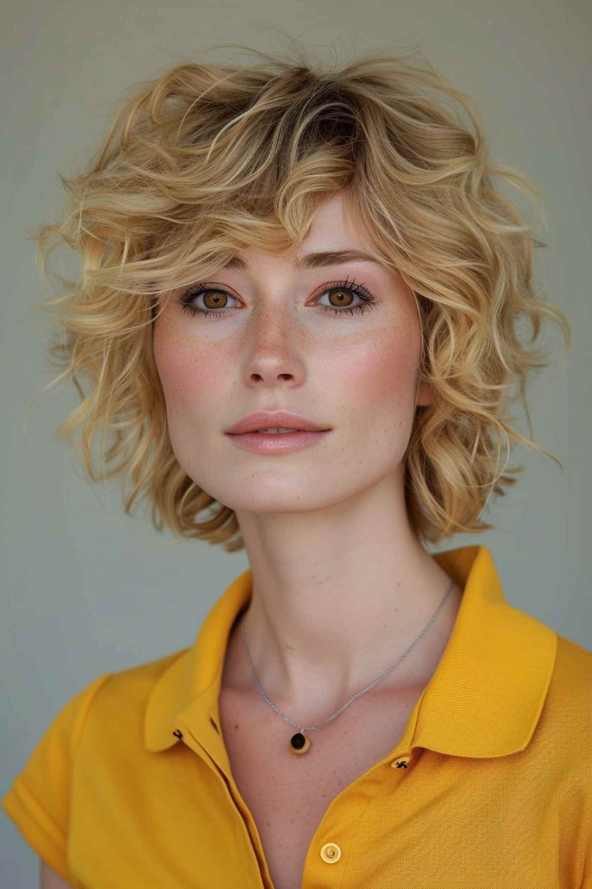 42 Flattering Short Hairstyles for Long Faces in 2025