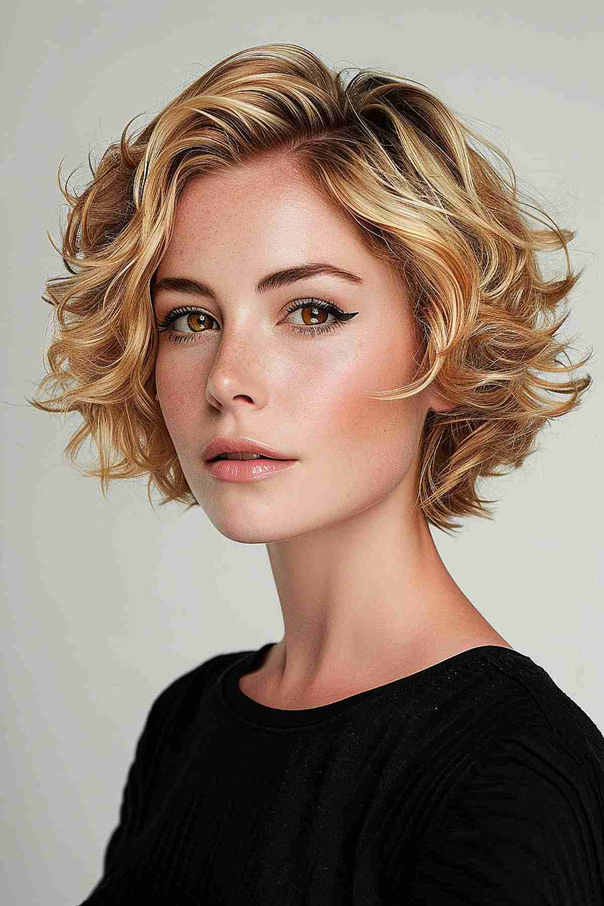 42 Flattering Short Hairstyles for Long Faces in 2025