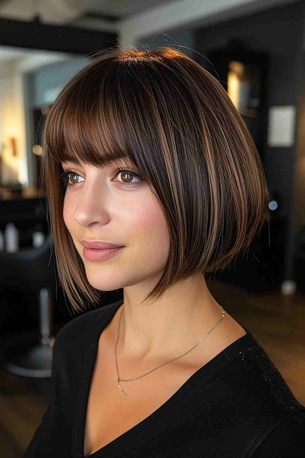 42 Flattering Short Hairstyles for Long Faces in 2025