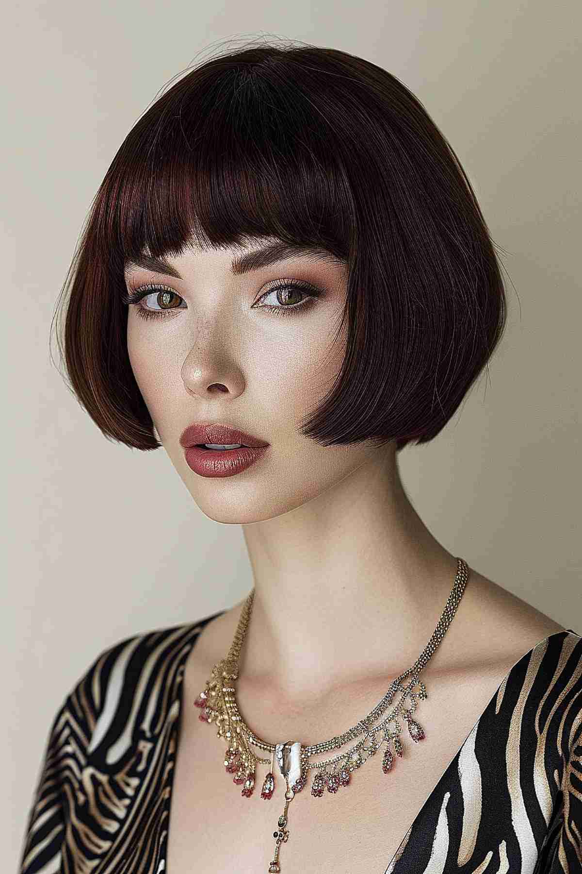 42 Flattering Short Hairstyles for Long Faces in 2025